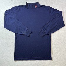 Boston Red Sox Mock Neck Turtleneck Majestic 90s Ortiz Ramirez Vintage Size M