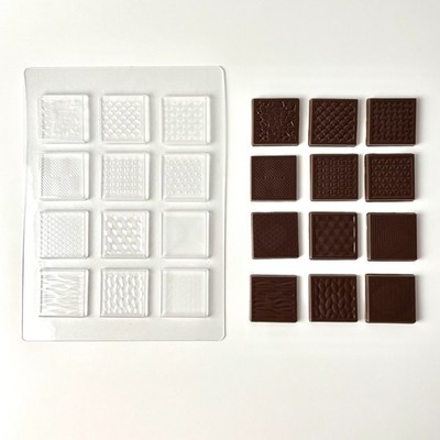 Chocolate Candy Mold 3/3/ Cake Decorating Tools ''Mini chocolates Compliment''