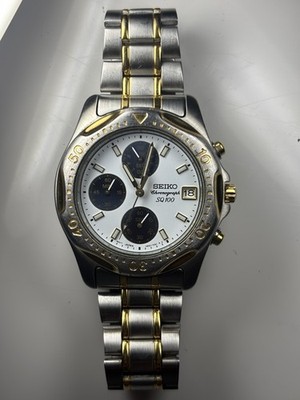 Seiko Chronograph Quartz SQ 100