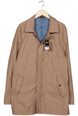 MEXX Mantel Herren Winter Parka Winterjacke Gr. EU 52 Baumwolle Beige #afi8gj2
