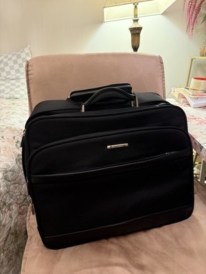 Samsonite Rolling Laptop briefcase carry on Black