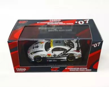 #ad Mini car 143 HOUZAN DUNLOP Z EGOIST #46 White x Silver Autobacs SUPER GT300 $96.29