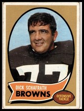 1970 Topps #143 Dick Schafrath