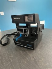 Polaroid Supercolor SE 635 Vintage Instant Film Camera Black Untested