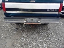 Used Rear Bumper Assembly Rear Fits 1996 Ford F250 Pickup Chrome Rear Grade A