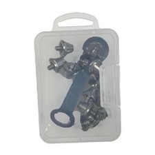 12Pcs Football Boot Spikes Soccer Shoe Spikes with Storage Box Non Slip Sturdy