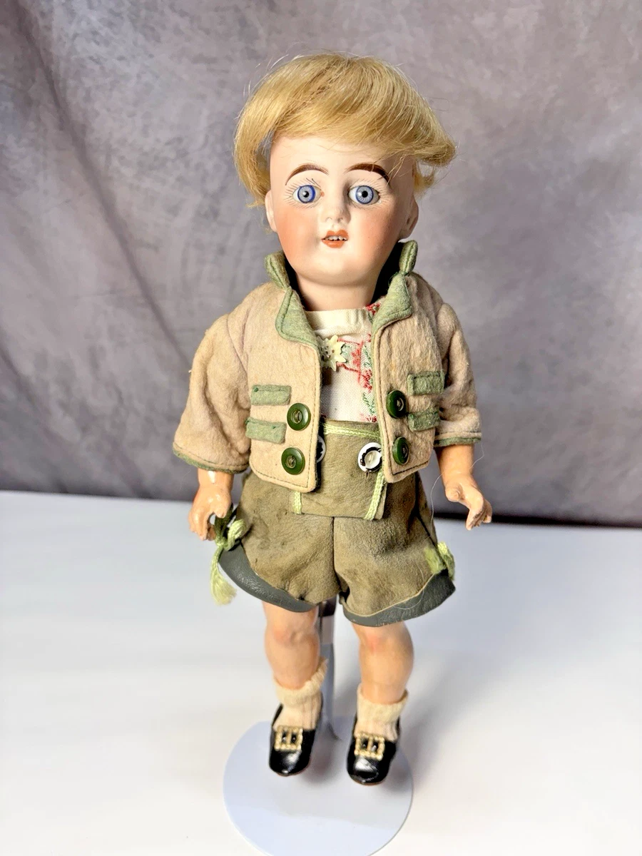 Tête Poupée Ancienne Biscuit MONTREUIL DL 10 Antique Bisque Doll