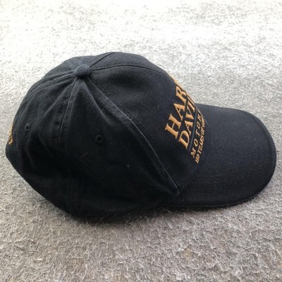 Harley-Davidson Hat Cap Strap Back Mens One Size Black 110th