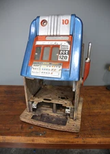 Vintage 1930s Mills High Top Slot Machine 10 Cent 777 Antique Parts Repair