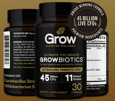 PRO45 Probiotics 45 Billion CFU 11 Strains   Gut & Immune Health w/Prebiotics