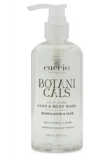 Cuccio Somatology Botanicals Hand & Body Wash Sandalwood & Sage 8 floz