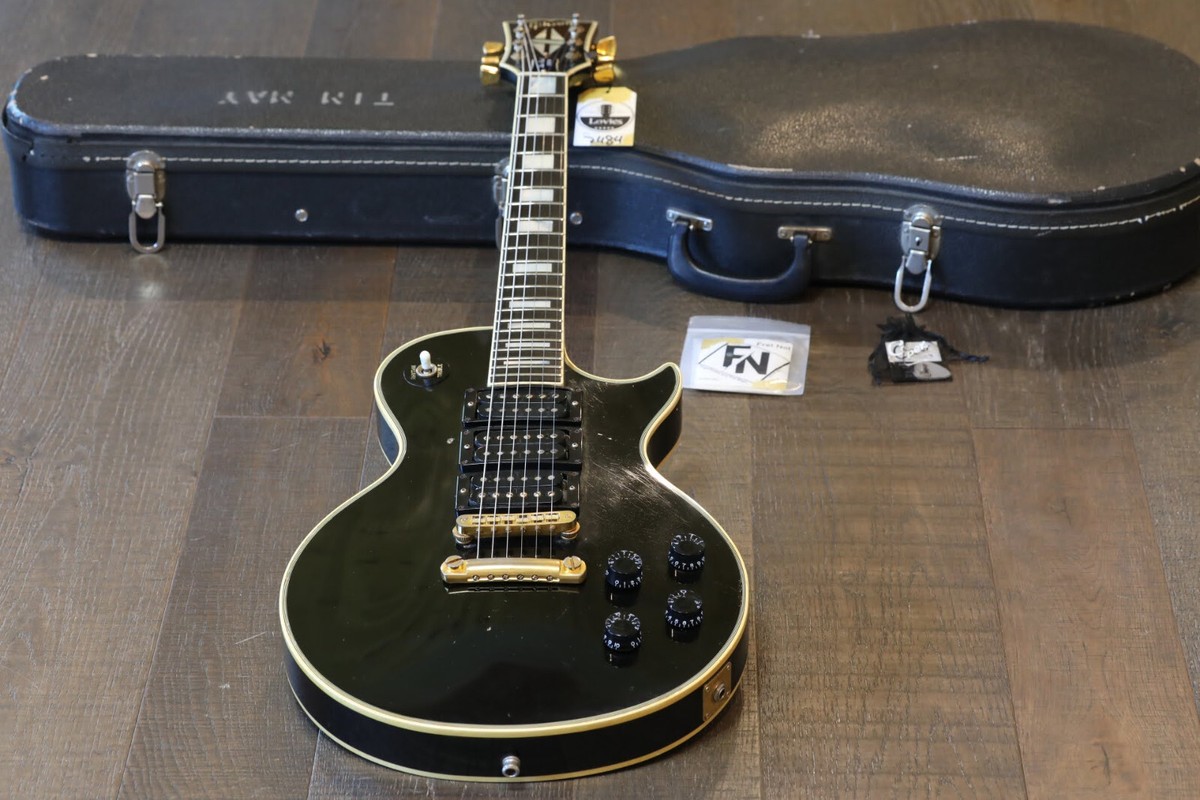 1979 Gibson Les Paul Custom Black Beauty Electric Guitar Black