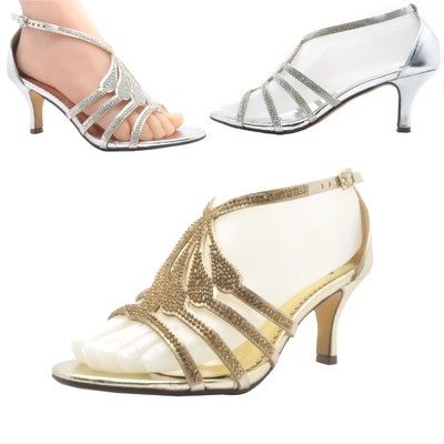 kitten heel wedding sandals