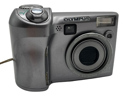 Olympus SP-310 7,1 MP Digital Kamera - Fotografie Silber Gebraucht