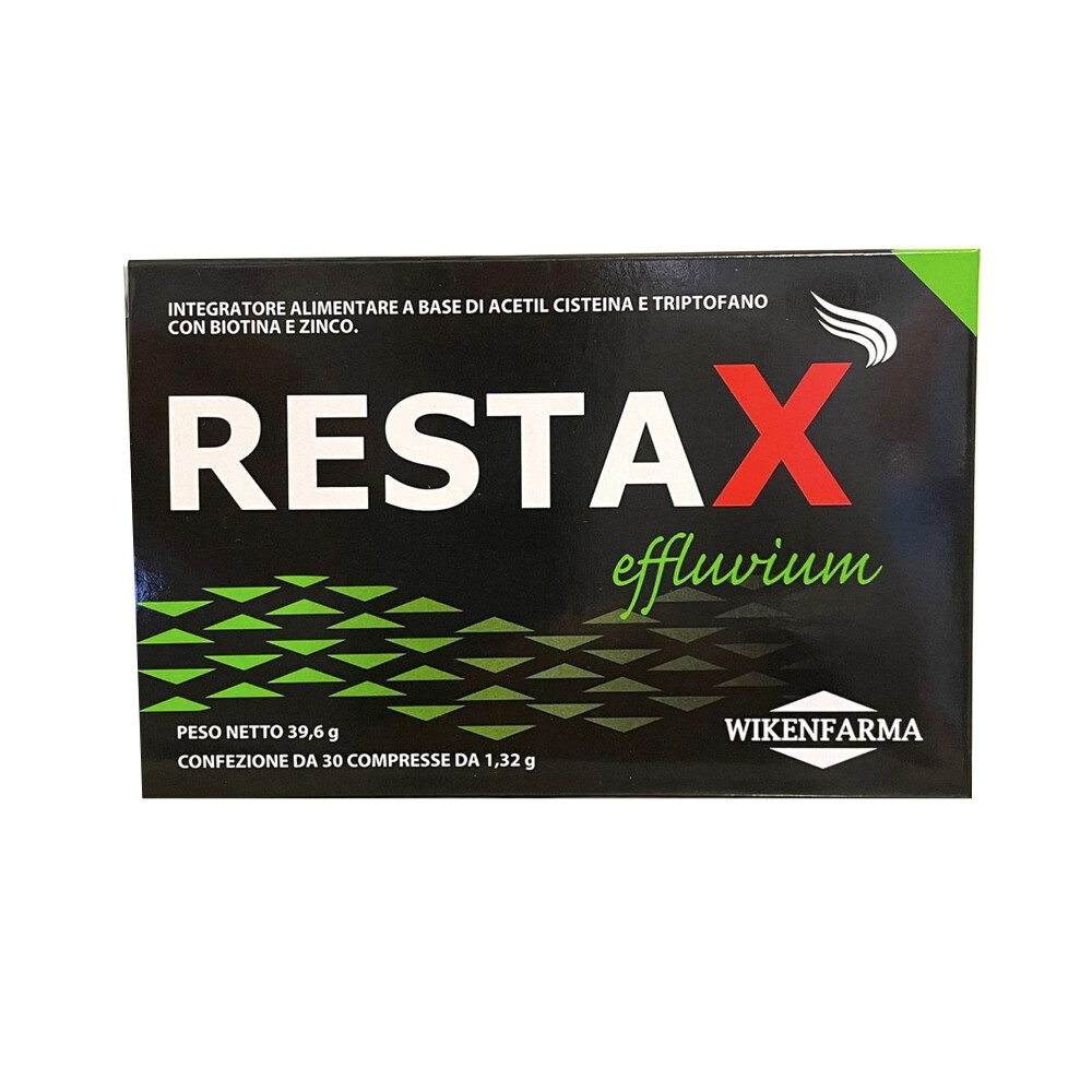 Restax Effluvium Wikenfarma: Integratore Triptofano per Telogen Effluvium