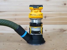 27mm Hose Adapter for Dewalt Trim Router, Compatible with Festool 27mm Hose