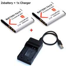 NP-BN1 Battery / Charger For Sony Cyber Shot DSC-TX20 DSC-TX30 DSC-TX55 DSC-TX66