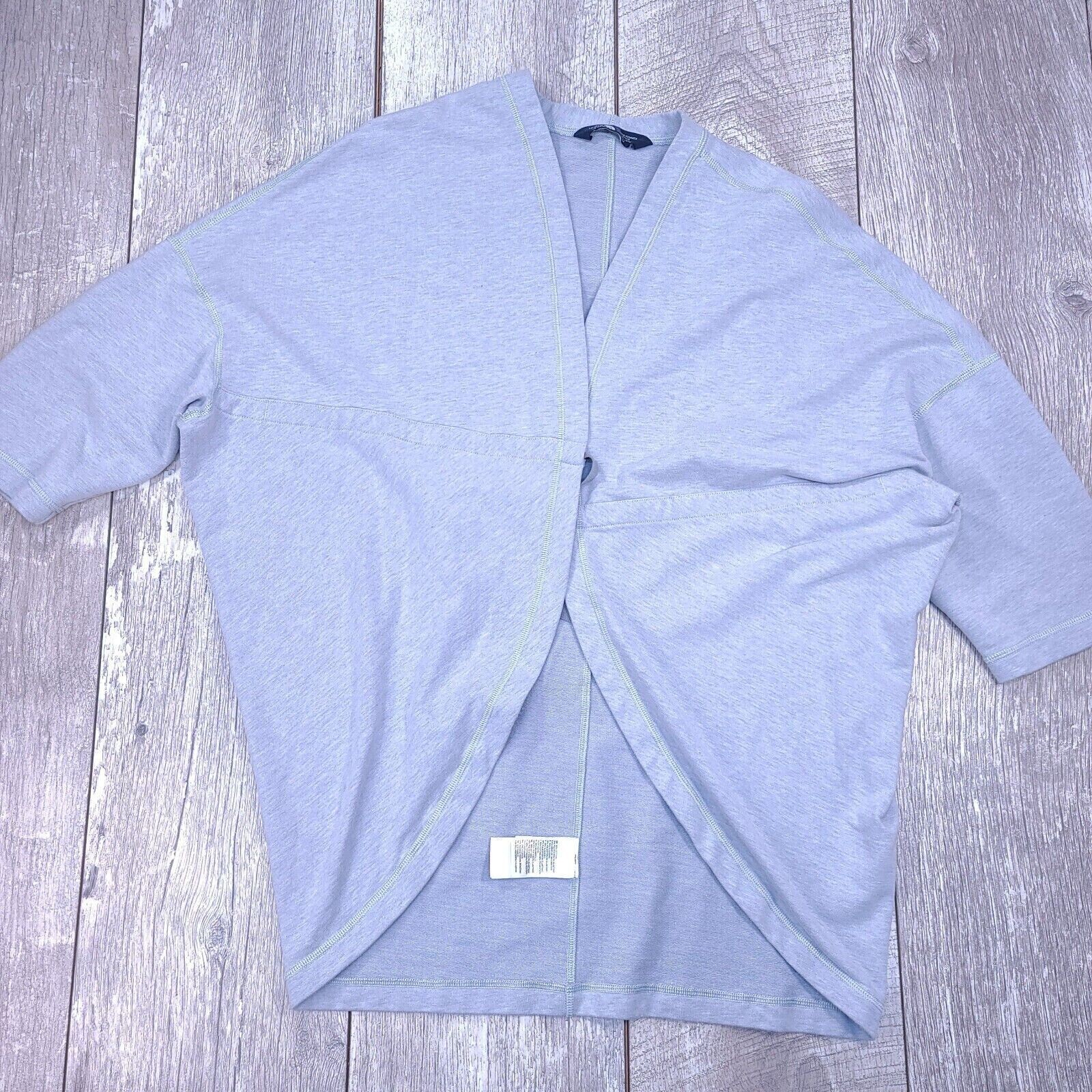 The North Face Womens Bayocean Terry Cardigan Sweater in Blue Size Small