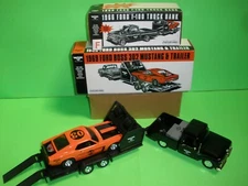 WIX 1966 FORD F100 PICKUP TRUCK 1969 FORD MUSTANG BOSS TRAILER FAC-SEALED 1:25