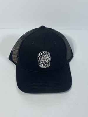 Warpigs BREWING Trucker Hat Cap Mesh Back Craft BEER Black Men's Adjustable