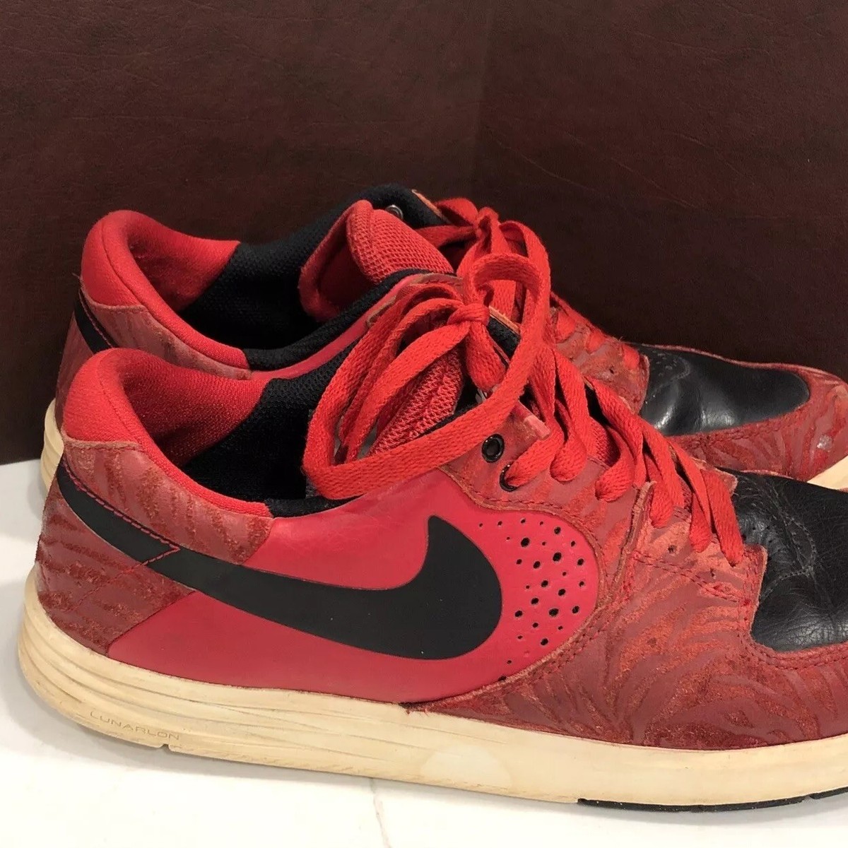 Nike Paul Rodriguez 7 Shoes University Red Sz 10.5 | eBay