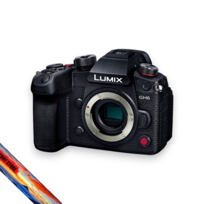 Panasonic LUMIX DC-GH6 Body Compact Digital Camera Black Brand New