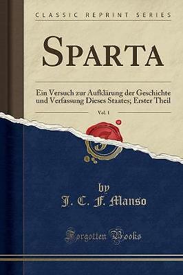 Sparta, Vol. 1, J.C. F. Manso, Taschenbuch