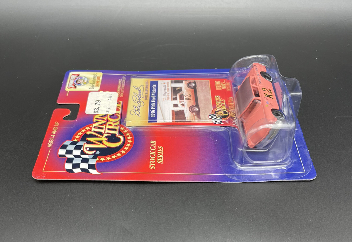 Dale Earnhardt Winners Circle 1956 Pink Ford Victoria 1/64 NASCAR