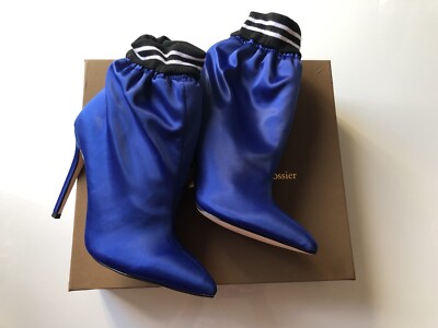 blue sock heels