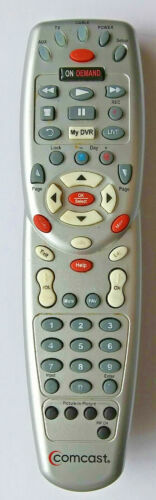 Silver Remote Xfinity Comcast Xfinity Motorola DVR 3-Device Universal Remote SILVER Grey Free ...