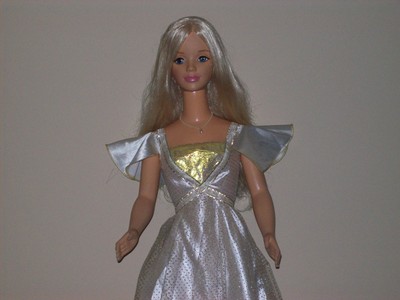my size angel barbie 1998