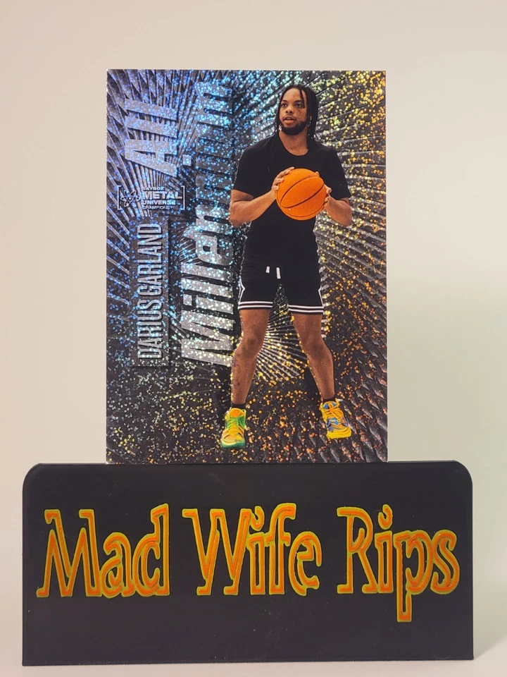 2023 Skybox Metal Universe Champions Darius Garland All Millennium #150 /299 SSP - Image 3 of 4