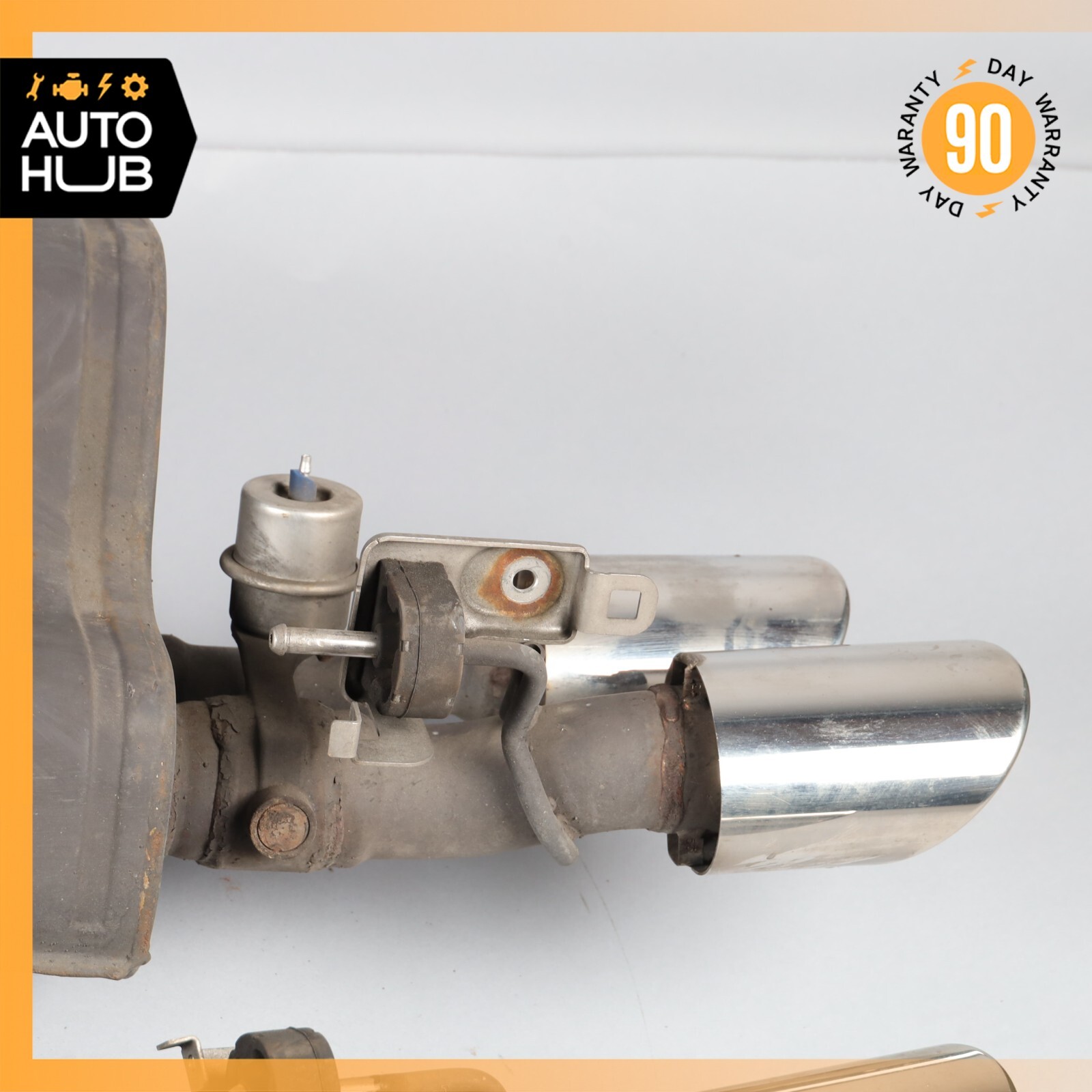 Maserati Quattroporte SQ4 M156 Exhaust Muffler Left & Right Side Set OEM 69k