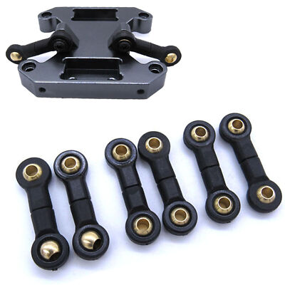 Mini Metall Kugelkopfstange Schwarz Upgrade/Modify Teil Für WPL B16 B36 RC Auto