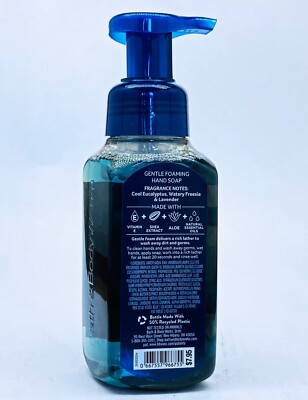 1 Bath Body Works GLACIER MIST Gentle Clean Foaming Hand Soap 8.75
