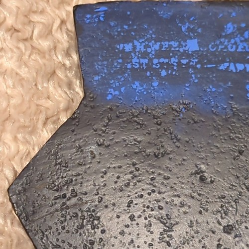 Vintage WM H Weed Cohes, NY Large Broad AXE HEAD Circa 1850 Cast Steel