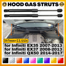 2x Hood Struts for Infiniti EX35 2007-2013 EX37 QX50 Bonnet Lift Supports 347mm