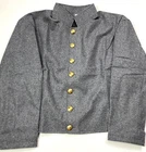 CIVIL WAR CS CSA CONFEDERATE INFANTRY SHELL JACKET-XLARGE 48R