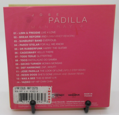 JOSE PADILLA CD 4点 Jose Padilla 4 CD Lot NM/M Bella Musica 2 &