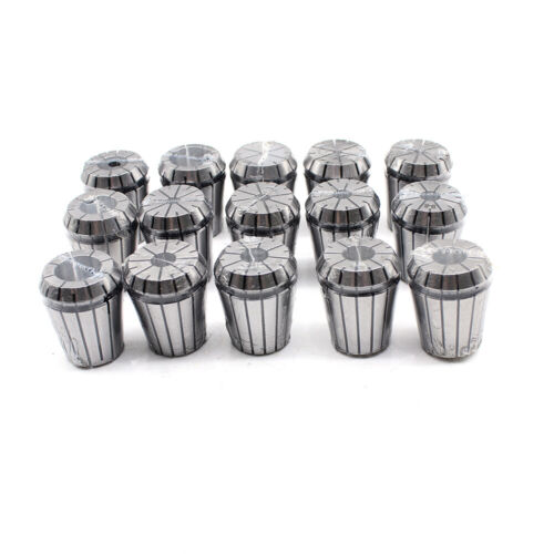 MT3 M12 CNC Collet Chuck Morse Taper Holder 15pcs ER32 Spring Collets w/Box - Picture 7 of 11