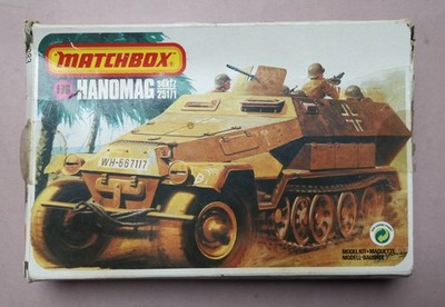 Hanomag sd.kfz. 251/1 Matchbox 40083 1986 1:76