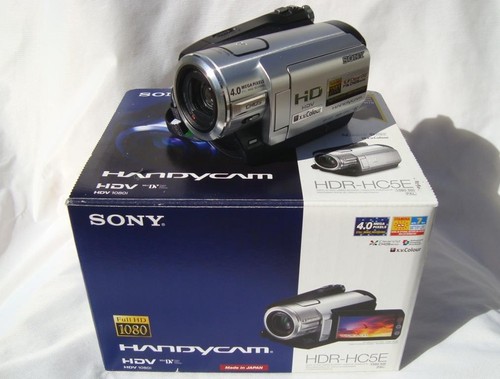 VIDEOCAMERA SONY HDR-HC5E MINI DV HDV HI-DEF HD. 1 anno di garanzia. CON SCATOLA. Ottime condizioni - Foto 9 di 11