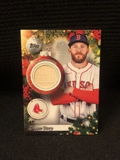 2025 Topps Holiday Baseball Relic Trevor Story #PR-TST