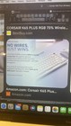 Corsair K65 Plus Wireless Bluetooth Mechanical Illuminated QWERTY White — photo 7