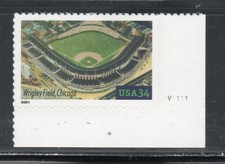 3519 ** WRIGLEY PARK , CHICAGO ** U.S. Postage Stamp  MNH * LR PL # V1111