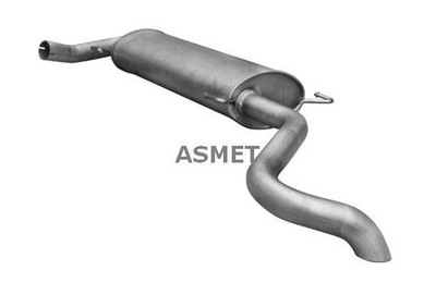 Rear Muffler ASMET 09.110