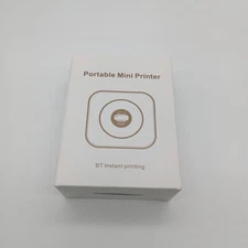 Portable Mini Thermal Printer Pocket Photo Wireless Bluetooth Printing 