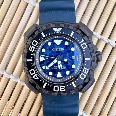 Citizen Eco-Drive Promaster Calendar Blue 47MM BN0227-09L 