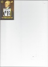 ALEXANDER HAMILTON 2024 PIECES OF THE PAST 1700s EDIT. JUMBO HANDWRITING RELIC
