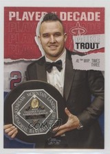 2020 Topps Topps Player of the Decade Mike Trout #MT-25 qj6
